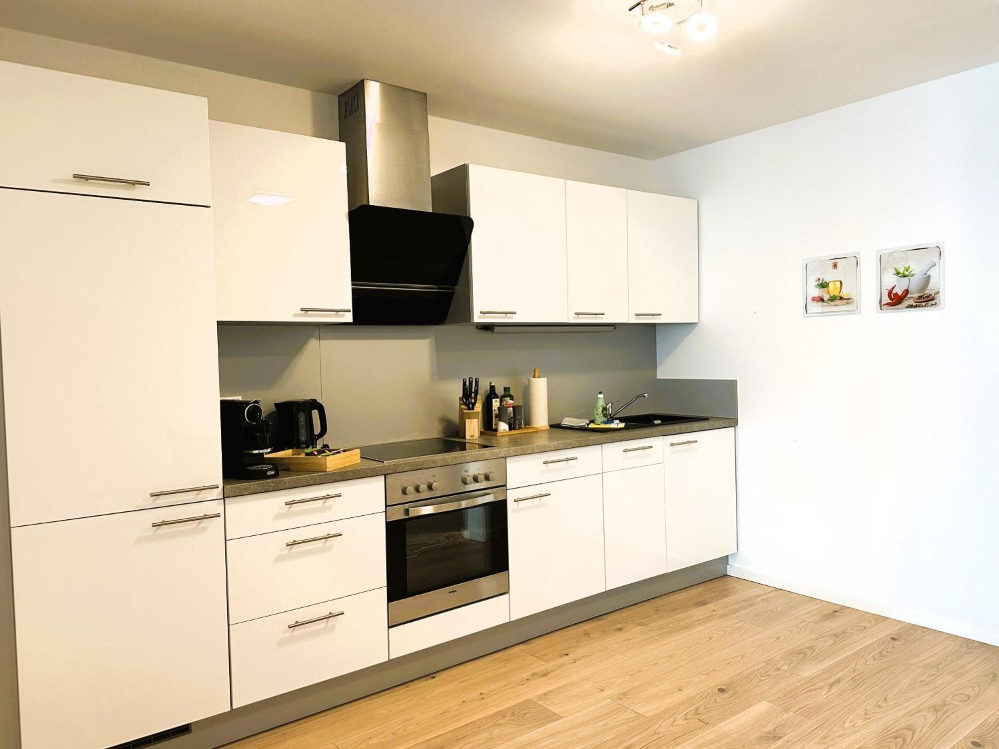 ארפורט Bohnapartments - Nordkap-Suiten - Gratis Parkplatz - Moderner Neubau - Erdgeschoss - Fussbodenheizung מראה חיצוני תמונה