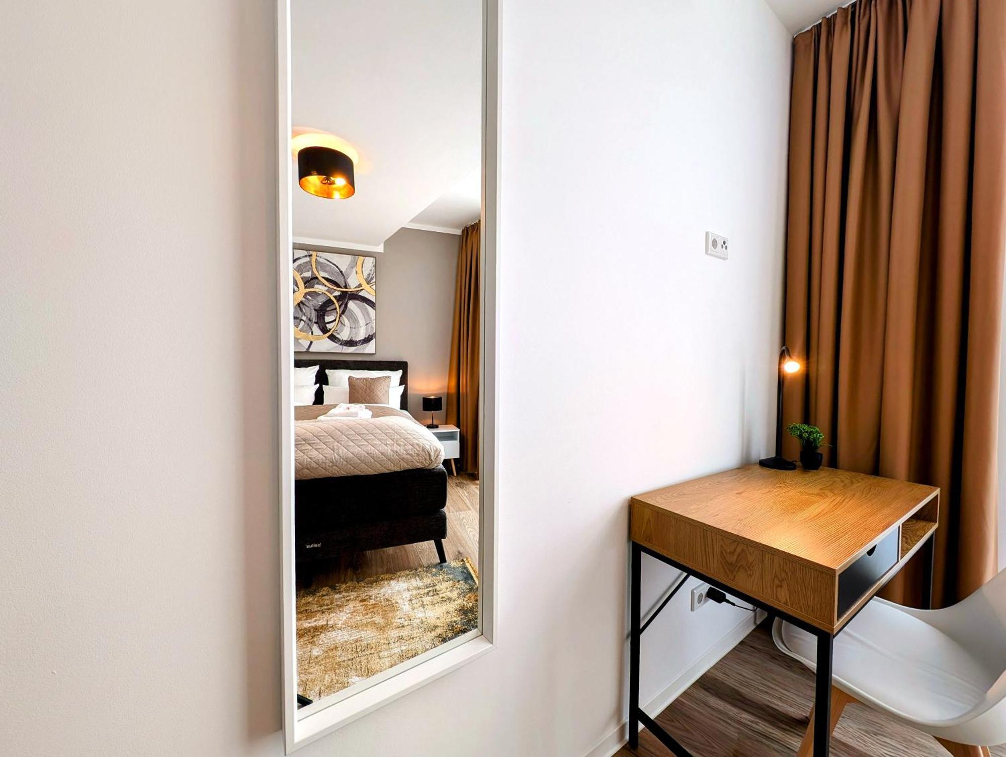 ארפורט Bohnapartments - Nordkap-Suiten - Gratis Parkplatz - Moderner Neubau - Erdgeschoss - Fussbodenheizung מראה חיצוני תמונה