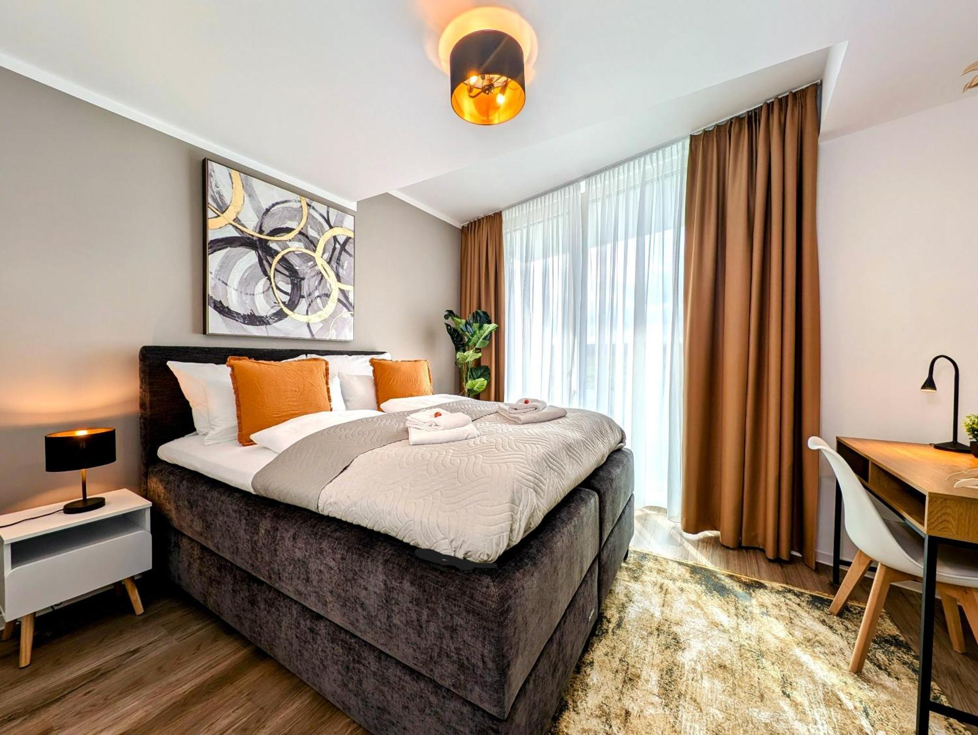 ארפורט Bohnapartments - Nordkap-Suiten - Gratis Parkplatz - Moderner Neubau - Erdgeschoss - Fussbodenheizung מראה חיצוני תמונה