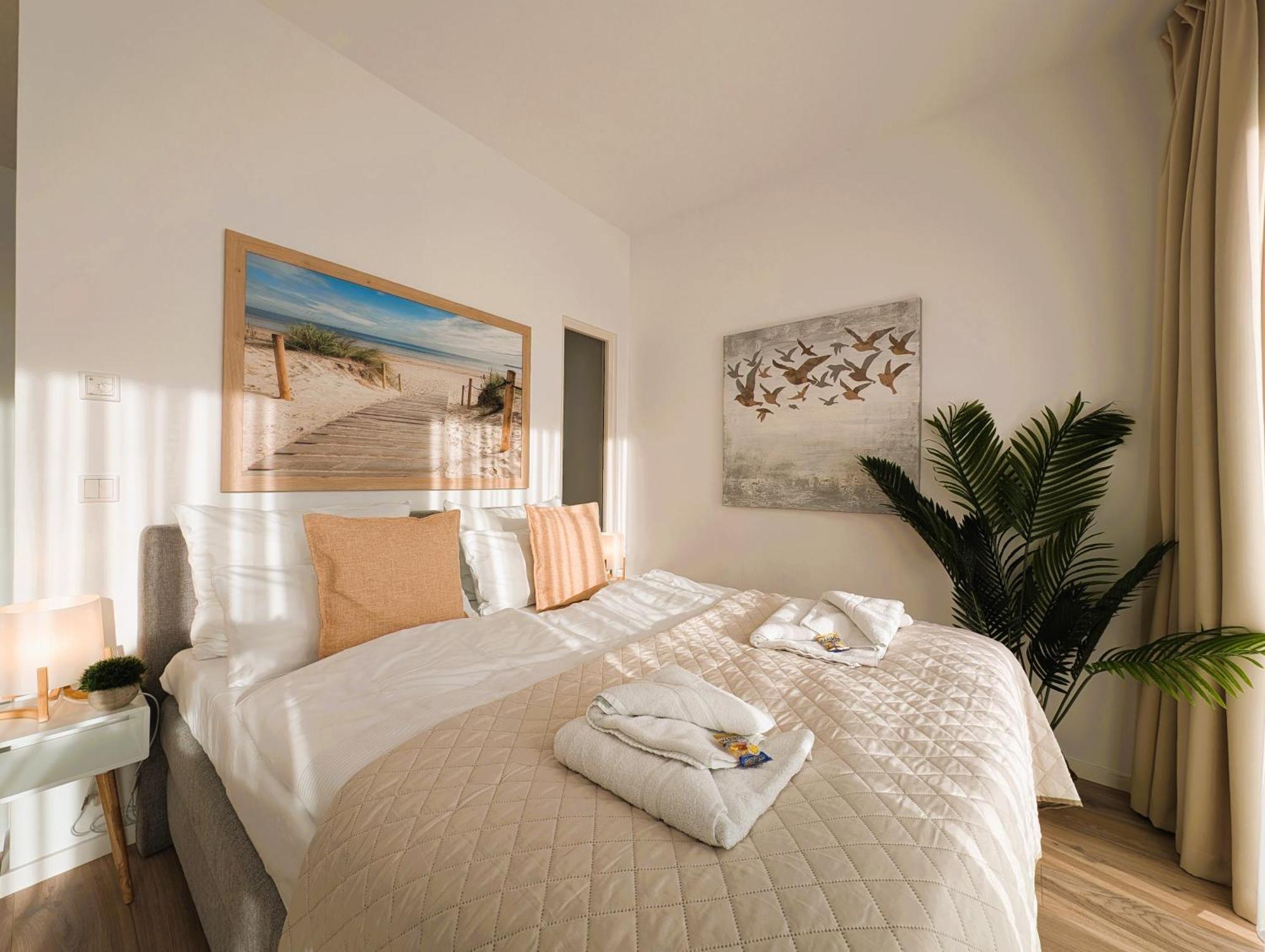 ארפורט Bohnapartments - Nordkap-Suiten - Gratis Parkplatz - Moderner Neubau - Erdgeschoss - Fussbodenheizung מראה חיצוני תמונה