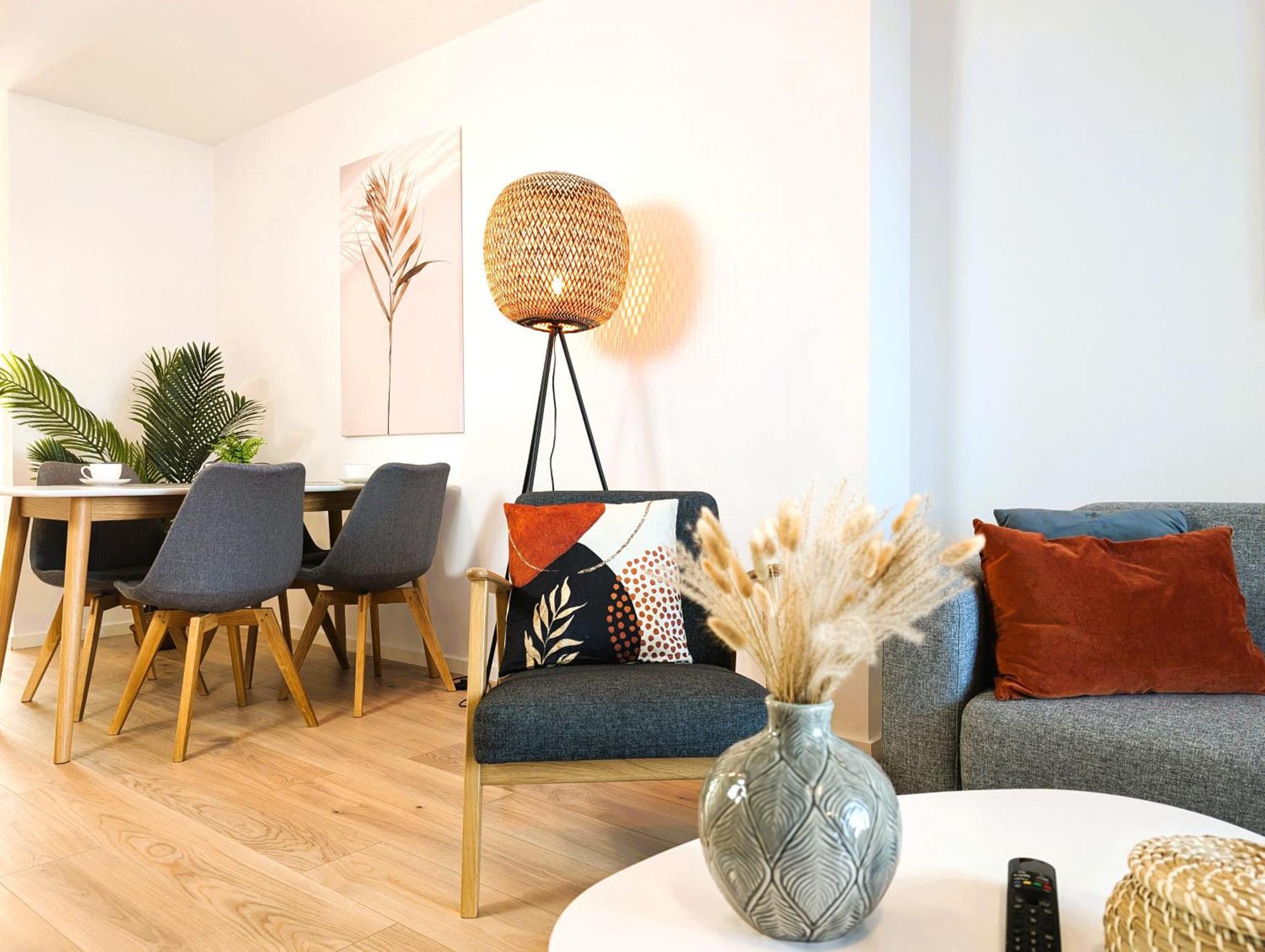 ארפורט Bohnapartments - Nordkap-Suiten - Gratis Parkplatz - Moderner Neubau - Erdgeschoss - Fussbodenheizung מראה חיצוני תמונה